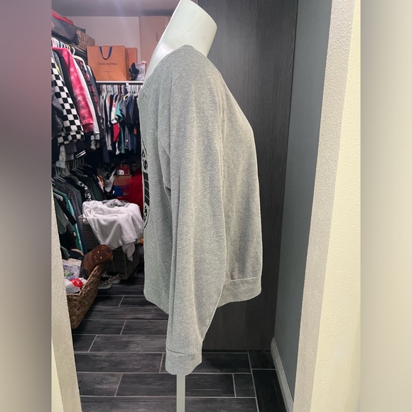 PINK Los Angeles Palm Tree Crew Neck Sweater - Picture 4 of 7